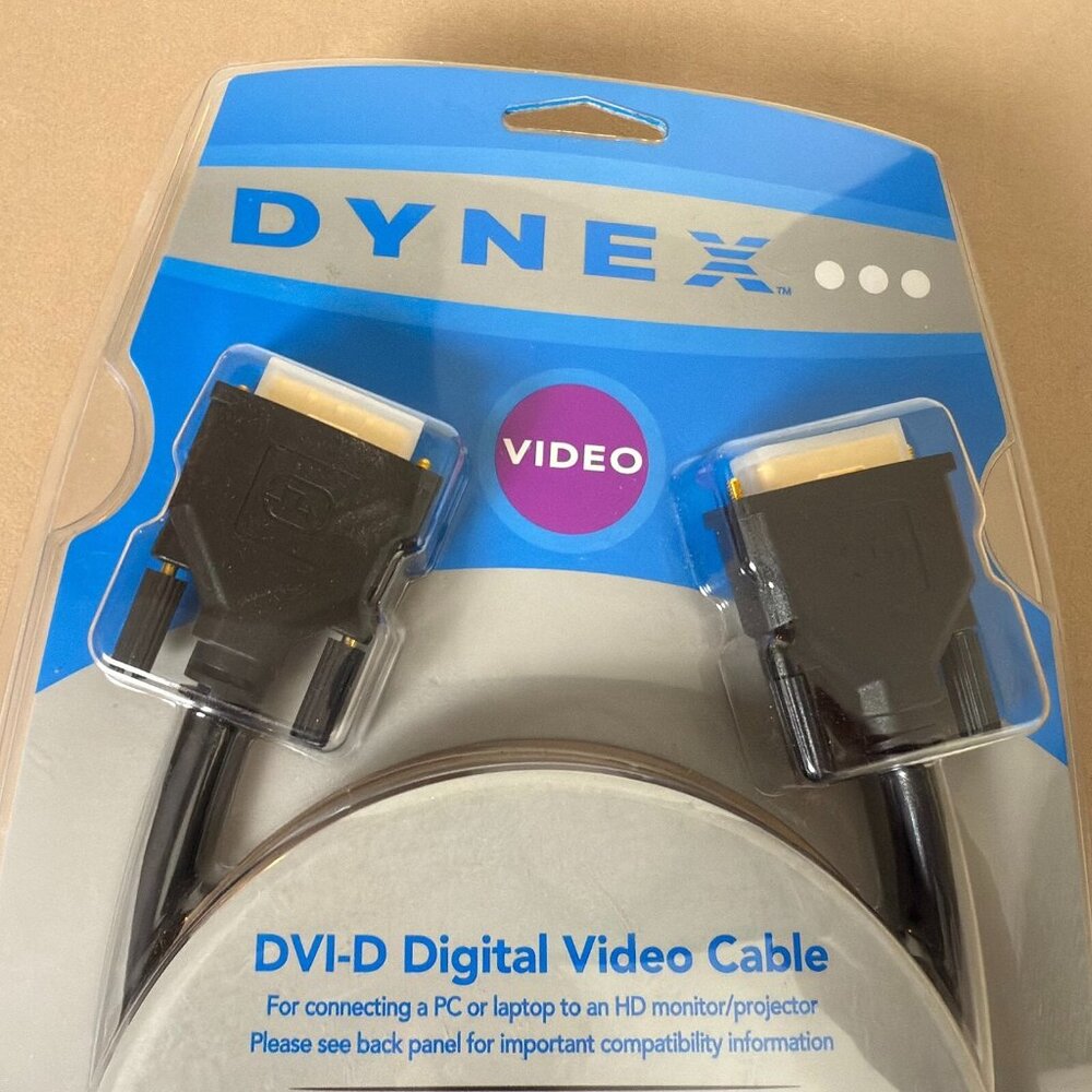 NEW DVI-D Digital Video Cable 10ft (3m) New in Packaging
